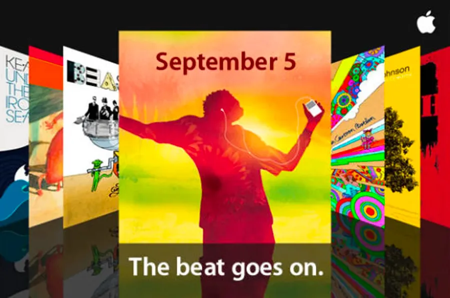Apple Event invitation: The beat goes on.