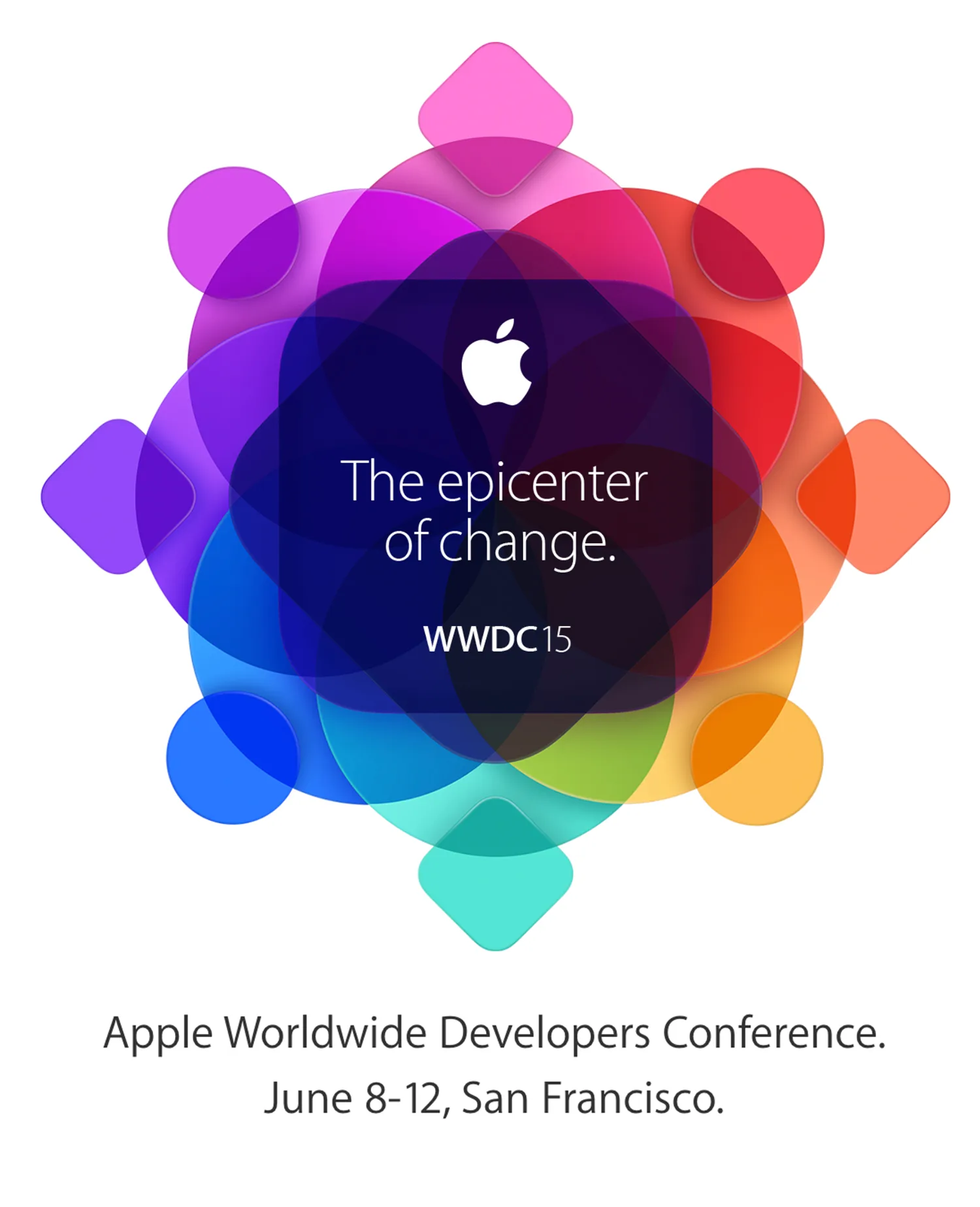 WWDC invitation: The epicenter of change.
